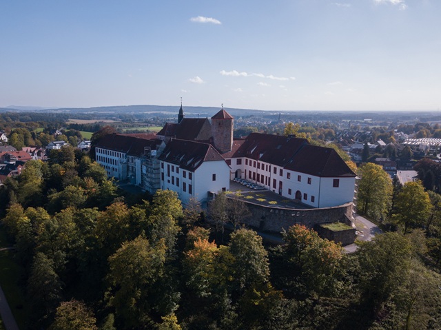 castle,on,hill,in,bad,iburg,in,germany